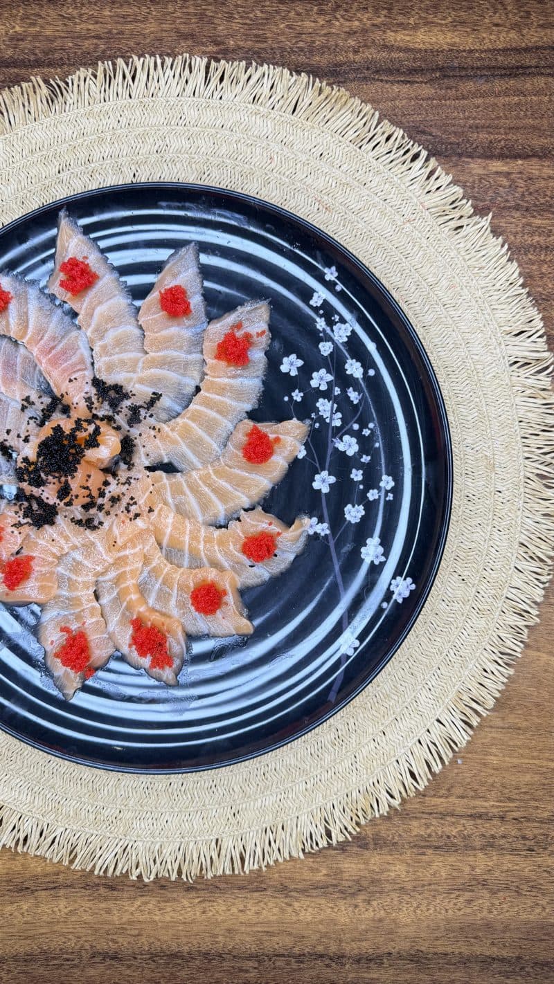 Carpaccio de Salmão — Sushino Restaurant